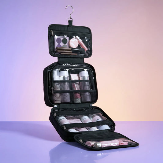 Waterproof Hanging Cosmetic Bag Travel Case
