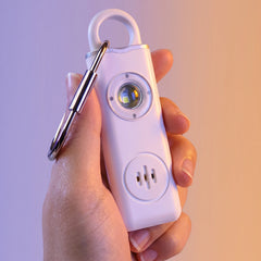 best rechargeable personal safety alarm for women keychain