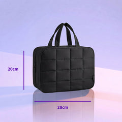 5 star reviews womens travel cosmetic toiletry organizer hanging hook compartments