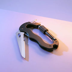The Ridge 4-in-1 Carabiner Tool with Hidden Blade