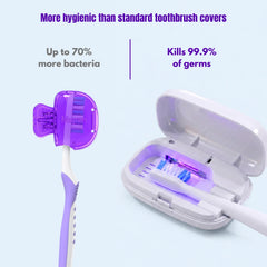 Travel Size UV-C Toothbrush Sanitizer Case